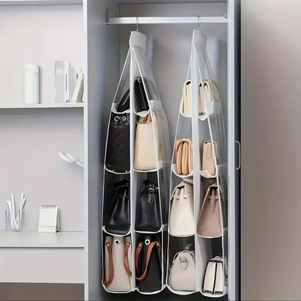 Organizer, 1pc, Hanging Storage Organizer for Handbags, Shoes, Jeans, et…